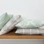 Preview: Kissen Kombination in pistazie