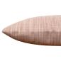 Preview: Kissenbezug Flame in altrosa einfarbig Leinenstruktur