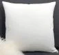 Preview: Kissenhülle Luxe in weiß Baumwolle Leinen