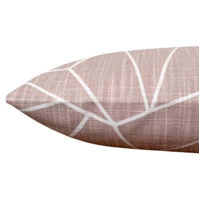 Preview: Kissenbezug Sofakissen Dekokissen Cutglass in altrosa Blush grafisch gemustert Wohnzimmer Terrasse