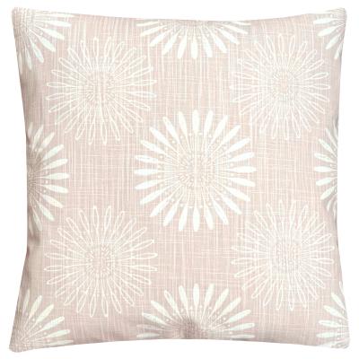 Preview: Kissen Iva blütenrosa rose gemustert Frühling Sommer Sofakissen Dekokissen