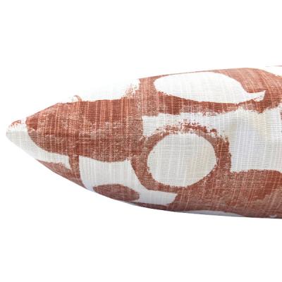 Preview: Kissen REVOL in terracotta orange geometrisch skandinavisch
