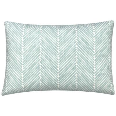 Preview: Kissenbezug GRIFF blasstürkis türkis skandinavisch Landhaus maritim Kissen Kissenbezüge Sofakissen Dekokissen Sommer Terrasse 30x50 40x60