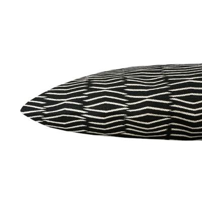 Preview: Kissenhülle Kissenbezug Dekokissen Sofakissen Kissenhüllen beige schwarz Panam