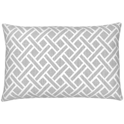 Preview: Kissenbezug EASTWO hellgrau Landhausstil Kissenhülle Kissen Kissenhülle skandinavisch Sofakissen Dekokissen 30x50 40x60