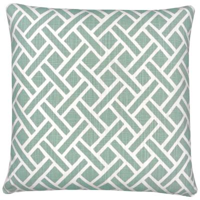 Preview: Kissenhülle EASTWO blassgrün salbeigrün mint grün pastell Kissen Bodenkissen Dekokissen Sofakissen Kissenbezug 60x60