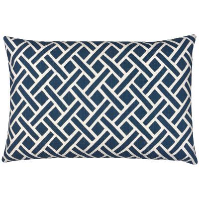 Preview: Kissenbezug EASTWO blau maritim Kissen Landhaus skandinavisch Sofakissen Kissenhülle Kissenhülle Dekokissen Zierkissen 30x50 40x60