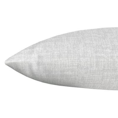 Preview: Kissenbezug Paleto hellgrau dezent gemustert