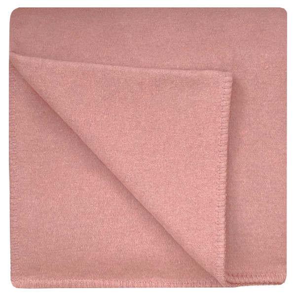 Baumwolldecke Fussenegger SYLT beere pastell uni Decke Wohndecke Plaid